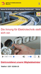 Mobile Screenshot of elektroinnung-muenster.de